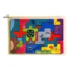 Picture of Colorful Wooden Block Puzzle - Sea Creatures, Vehicle, Animal