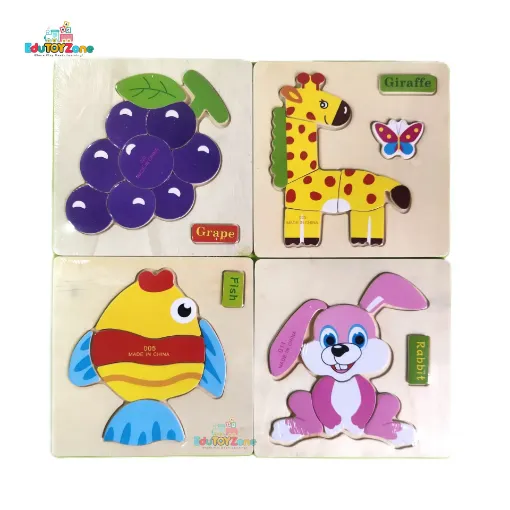 Picture of Wooden 3D Jigsaw Puzzle