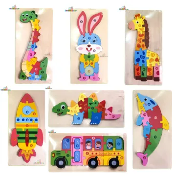 Show details for Wooden Number Puzzle Board Picture of Wooden Number Puzzle Board