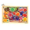 Picture of Magnetic Lacing Box Toy Set - Vegetables, Fruits, Vehicles, Animals, Fish