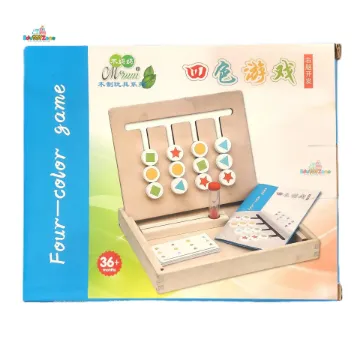 Show details for Four Color Logic Line Game Picture of Four Color Logic Line Game