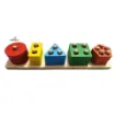 Picture of Shape Sorting and Stacking Puzzle Big