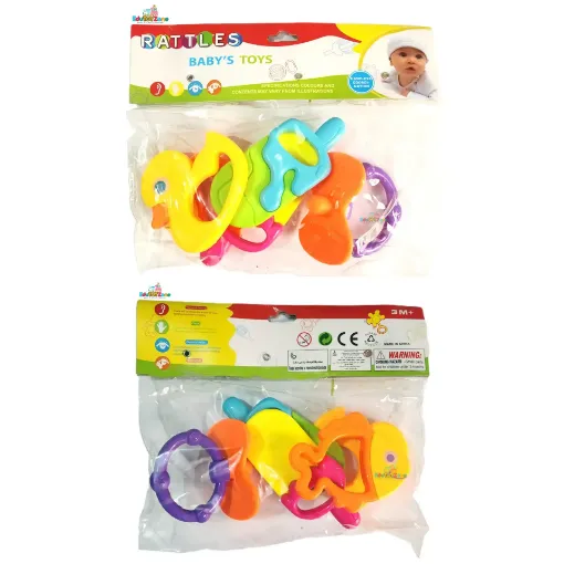 Picture of Baby Rattle & Teether Set