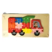 Picture of Wooden ABCD Alphabet Puzzle Board