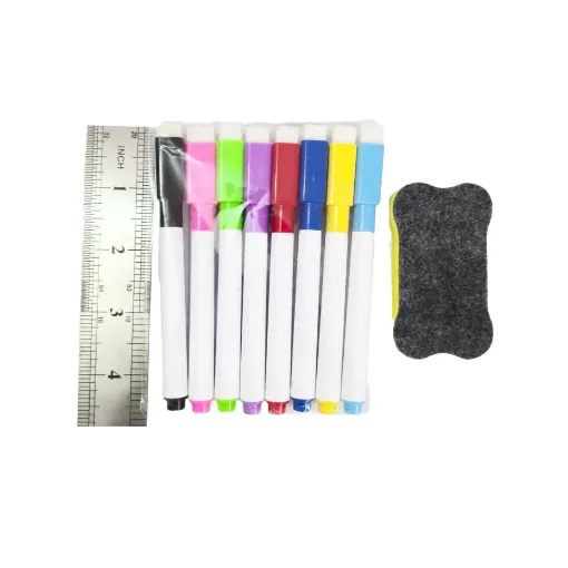Picture of Colorful Whiteboard 8 Pcs Marker Set