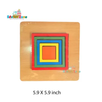 Show details for Geometric Shape Puzzle - Square Picture of Geometric Shape Puzzle - Square