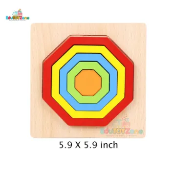 Show details for Geometric Shape Puzzle - Octagon Picture of Geometric Shape Puzzle - Octagon