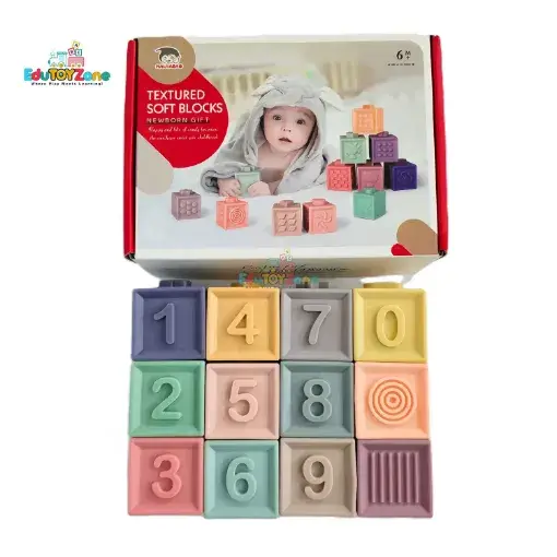 Picture of Textured Soft Blocks for Baby