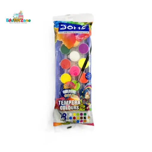 Picture of DOMS Tempera 18 Shades Colors