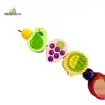 Picture of Wooden Animal and Fruits String Beads Lacing Box