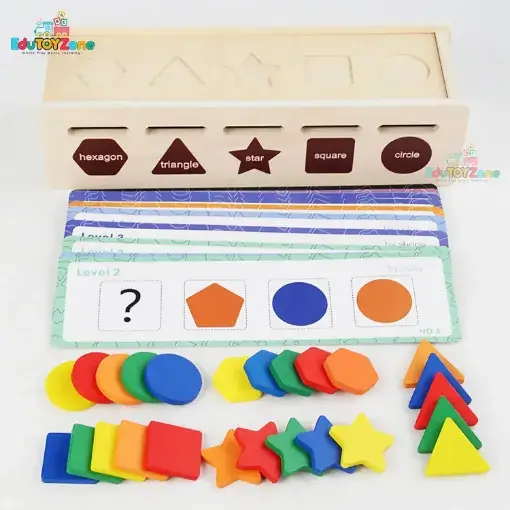 Picture of Wooden Shape Sorting Box