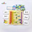 Picture of Wooden Multiplication Table - 3 In 1