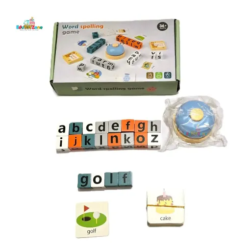Picture of Word Spelling Game with Bell