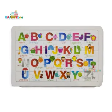 Show details for Wooden Colorful Jigsaw Puzzle - ABCD Picture of Wooden Colorful Jigsaw Puzzle - ABCD