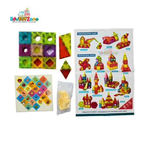 Picture of DIY Magnetic Building Blocks – 48 pcs