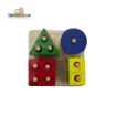 Picture of Shape Sorting and Stacking Puzzle- Square