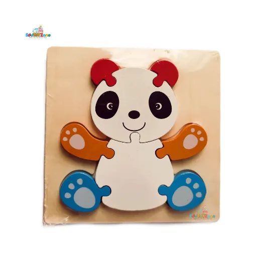 Picture of Wooden 3D Colorful Puzzle - Panda