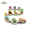Picture of Magnetic Wooden Train With Animal