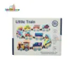 Picture of Magnetic Wooden Train With Vehicles