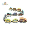 Picture of Magnetic Wooden Train With Vehicles