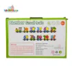 Picture of Magnetic Wooden Train With Fruits and Number