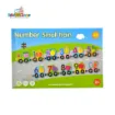 Picture of Magnetic Wooden Train With Fruits and Number