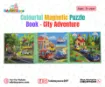 Picture of Colourful Magnetic Puzzle Book - City Adventure