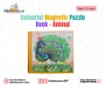Picture of Colourful Magnetic Puzzle Book - Animal