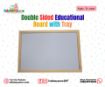 Picture of Removable Double Sided Education Board with Tray