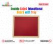 Picture of Removable Double Sided Education Board with Tray