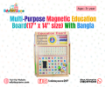 Picture of Multi-Purpose Magnetic Education Board(17" x 14" size) With Bangla