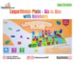 Picture of Logarithmic Plate - Six in One with Numbers