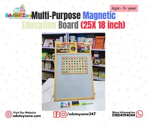 Picture of Multi-Purpose Magnetic Education Board (25X 18 inch)