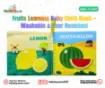 Picture of Fruits Learning Baby Cloth Book – Washable & Tear Resistant