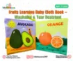Picture of Fruits Learning Baby Cloth Book – Washable & Tear Resistant