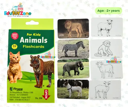 Picture of Animal learning Flash Card
