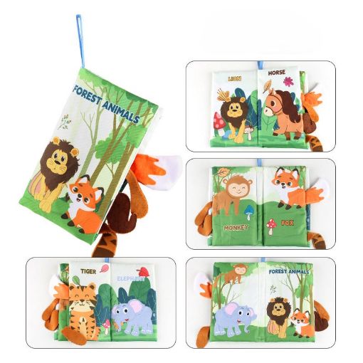 Picture of Tail cloth book – Forest Animal - A