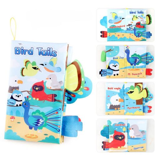Picture of Tail cloth book – Bird Tail