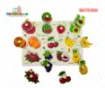 Picture of Matching Puzzle Wooden Pin Board - Fruits - Y-001