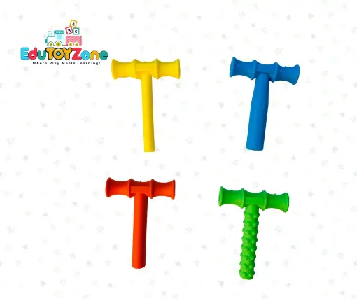 Picture of T-shaped dental glue stick - Chewing Tube