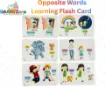 Picture of Opposite Words Learning Flash Card QUALITY