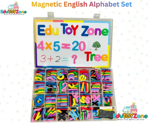 Picture of Magnetic English Alphabet Set – 248 Pieces Box