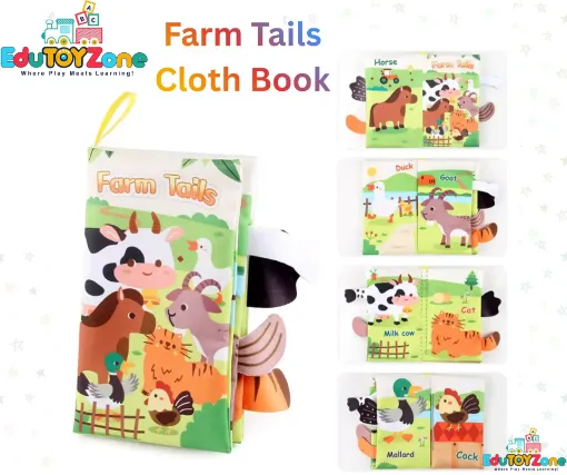 Picture of Farm Tails - Cloth Book