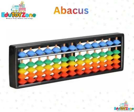 Picture of Plastic Rainbow Abacus Arithmetic Soroban 13 Digits