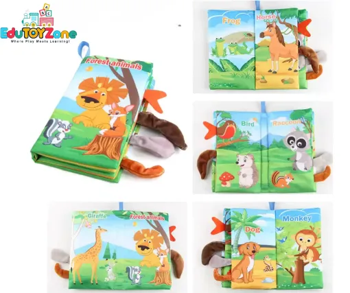 Picture of Tail cloth book – Forest Animal - B