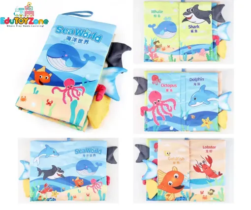 Picture of Tail cloth book – Sea World
