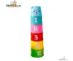 Picture of 9 PCS Rainbow Stacking Cups for Kids - Regular