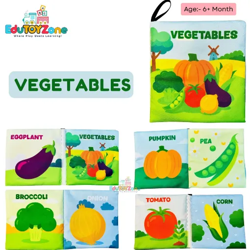 Picture of Baby Cloth Book – Vegetables