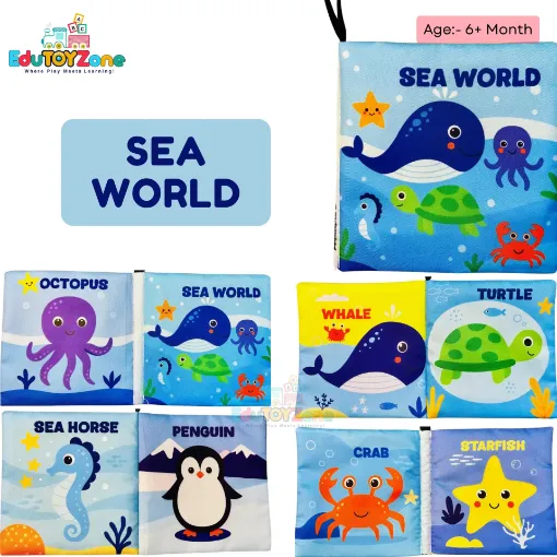 Picture of Baby Cloth Book – Sea World