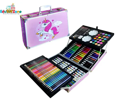 Picture of Unicorn Kids colouring Art Drawing Set
